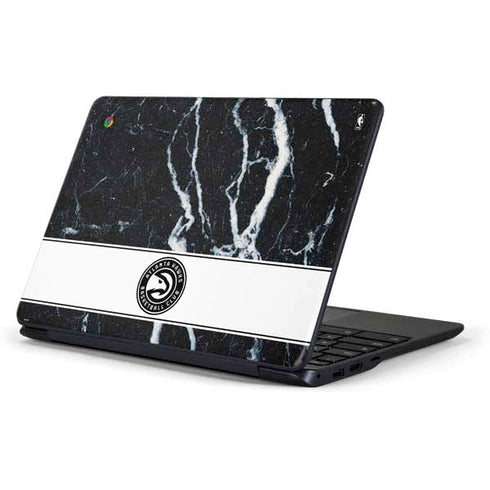 NBA Atlanta Hawks Marble Samsung Chromebook Skin