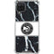 NBA Atlanta Hawks Marble Galaxy A12 Clear Case