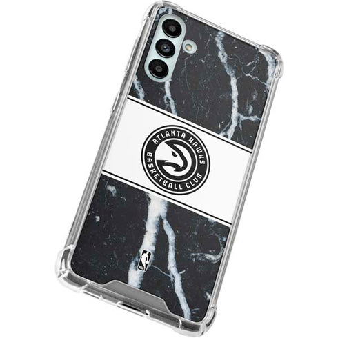 NBA Atlanta Hawks Marble Galaxy A13 5G Clear Case