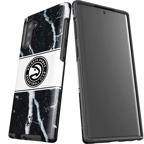 NBA Atlanta Hawks Marble Galaxy Note 10 Pro Case