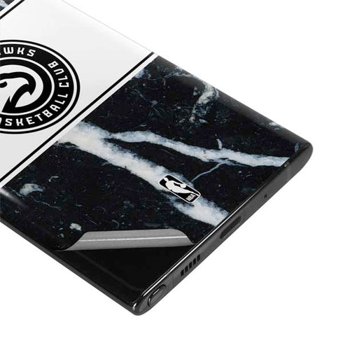 NBA Atlanta Hawks Marble Galaxy Note 10 Skin