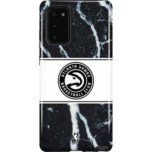 NBA Atlanta Hawks Marble Galaxy Note20 5G Pro Case