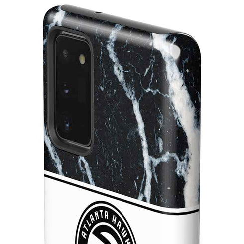 NBA Atlanta Hawks Marble Galaxy Note20 5G Pro Case