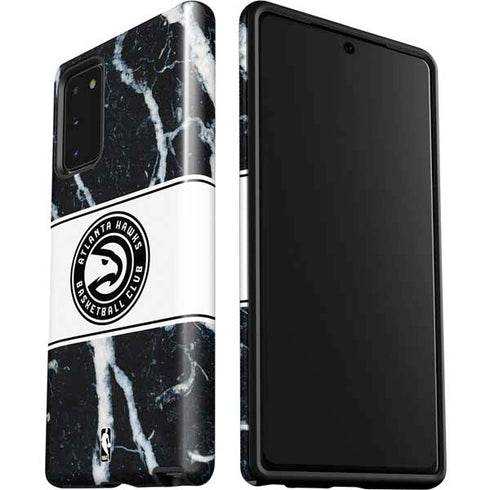 NBA Atlanta Hawks Marble Galaxy Note20 5G Pro Case