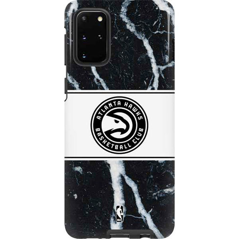 NBA Atlanta Hawks Marble Galaxy S20 Plus Pro Case