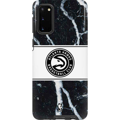 NBA Atlanta Hawks Marble Galaxy S20 Pro Case