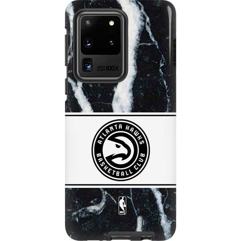 NBA Atlanta Hawks Marble Galaxy S20 Ultra 5G Pro Case