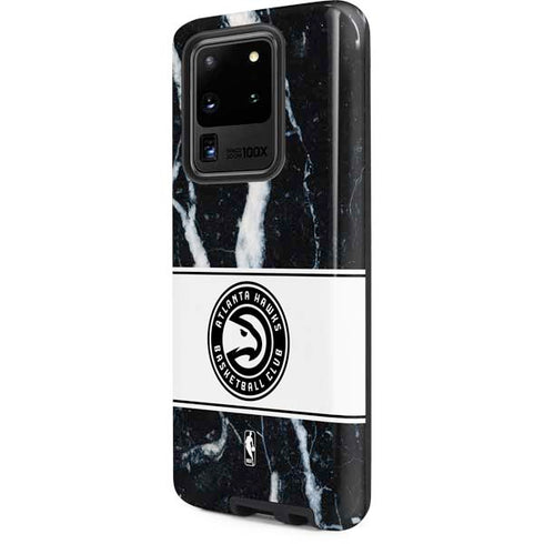 NBA Atlanta Hawks Marble Galaxy S20 Ultra 5G Pro Case