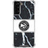 NBA Atlanta Hawks Marble Galaxy S21 FE Clear Case