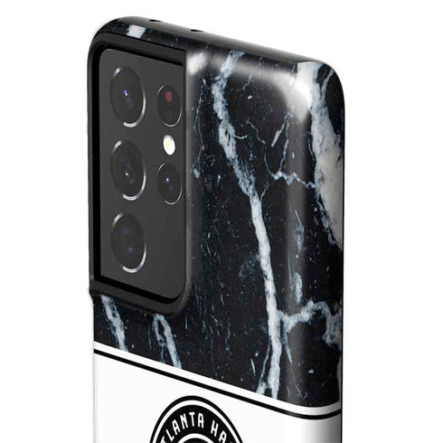 NBA Atlanta Hawks Marble Galaxy S21 Ultra 5G Pro Case