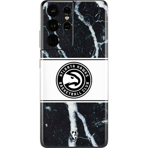 NBA Atlanta Hawks Marble Galaxy S21 Ultra 5G Skin