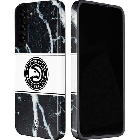 NBA Atlanta Hawks Marble Galaxy S22 Plus Pro Case