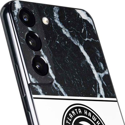 NBA Atlanta Hawks Marble Galaxy S22 Plus Skin