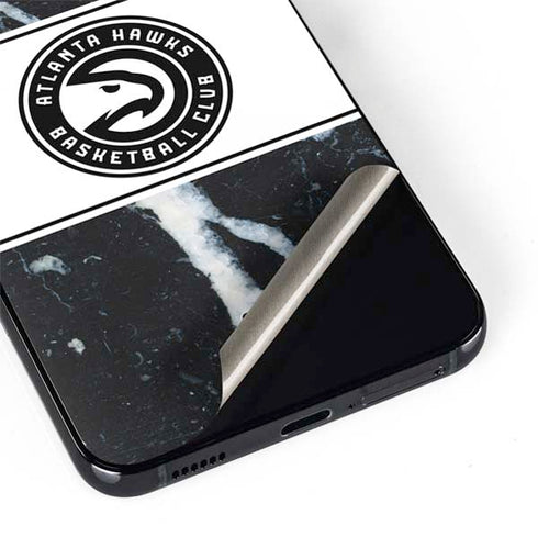 NBA Atlanta Hawks Marble Galaxy S22 Plus Skin