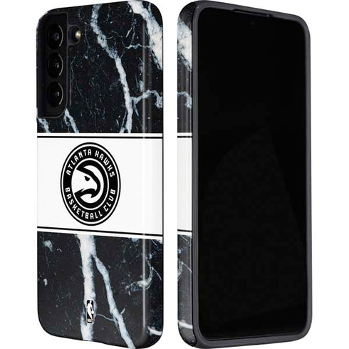 NBA Atlanta Hawks Marble Galaxy S22 Pro Case