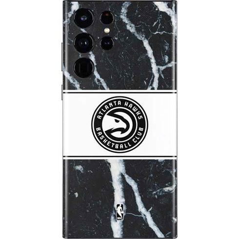 NBA Atlanta Hawks Marble Galaxy S22 Ultra Skin