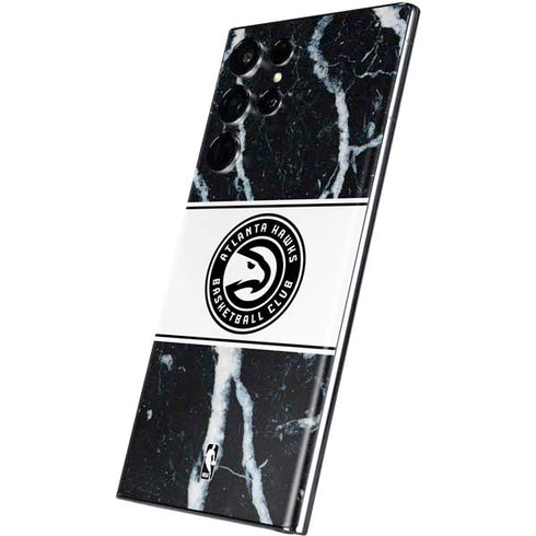 NBA Atlanta Hawks Marble Galaxy S22 Ultra Skin