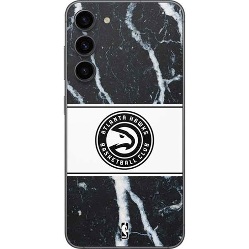 NBA Atlanta Hawks Marble Galaxy S23 Plus Skin
