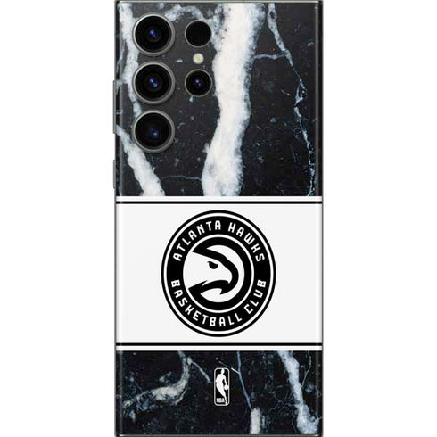 NBA Atlanta Hawks Marble Galaxy S23 Ultra Skin