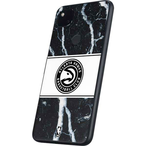 NBA Atlanta Hawks Marble Google Pixel 4a Skin