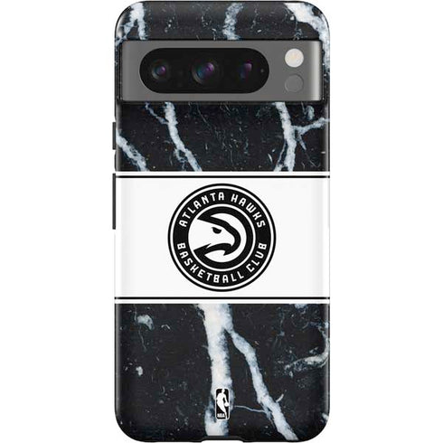 NBA Atlanta Hawks Marble Google Pixel 8 Pro Impact Case