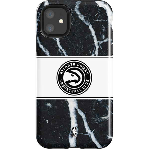 NBA Atlanta Hawks Marble iPhone 11 Impact Case