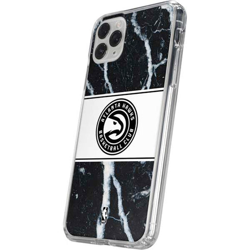 NBA Atlanta Hawks Marble iPhone 11 Pro Clear Case