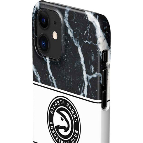 NBA Atlanta Hawks Marble iPhone 12 Mini Lite Case