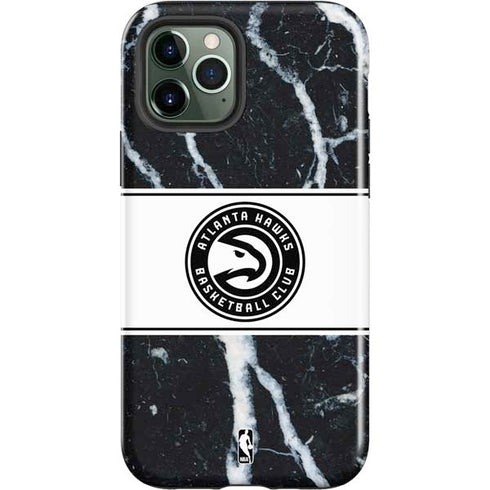 NBA Atlanta Hawks Marble iPhone 12 Pro Max Impact Case