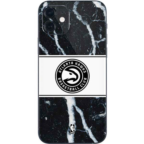 NBA Atlanta Hawks Marble iPhone 12 Skin