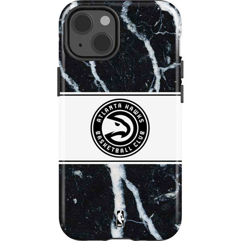 NBA Atlanta Hawks Marble iPhone 13 Impact Case