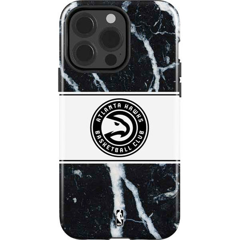 NBA Atlanta Hawks Marble iPhone 13 Pro Impact Case