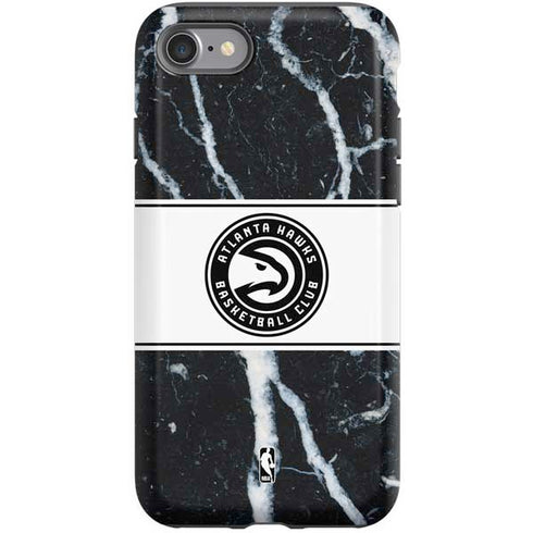 NBA Atlanta Hawks Marble iPhone SE (2nd & 3rd Gen) Pro Case