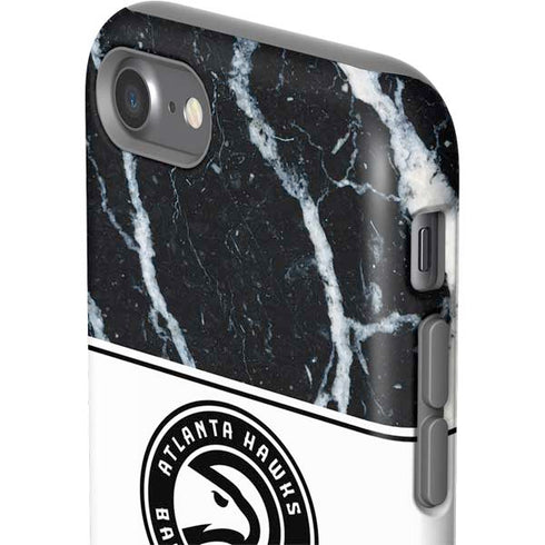 NBA Atlanta Hawks Marble iPhone SE (2nd & 3rd Gen) Pro Case