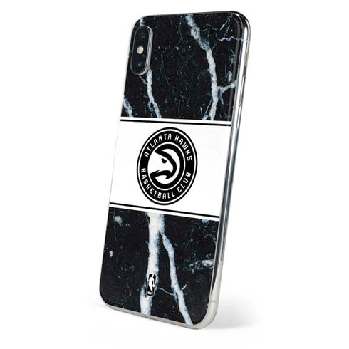 NBA Atlanta Hawks Marble iPhone X Skin