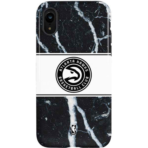 NBA Atlanta Hawks Marble iPhone XR Pro Case