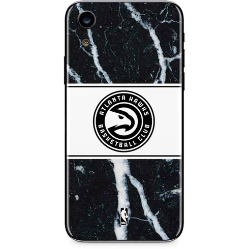 NBA Atlanta Hawks Marble iPhone XR Skin