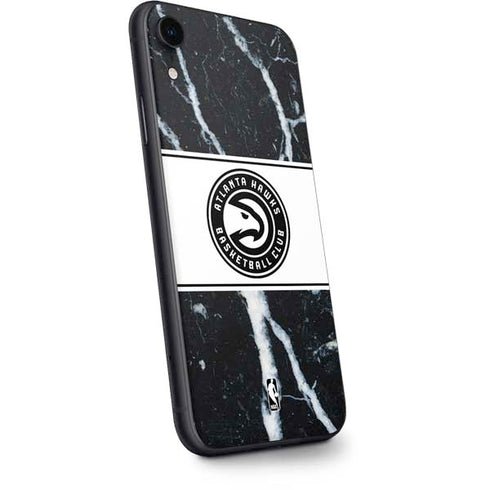 NBA Atlanta Hawks Marble iPhone XR Skin