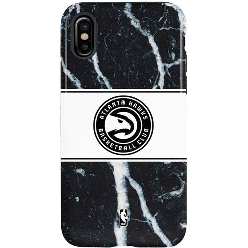 NBA Atlanta Hawks Marble iPhone XS Pro Case