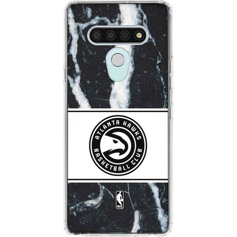 NBA Atlanta Hawks Marble LG Stylo 6 Clear Case