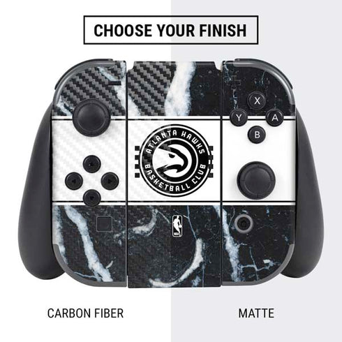 NBA Atlanta Hawks Marble Nintendo Switch Bundle Skin