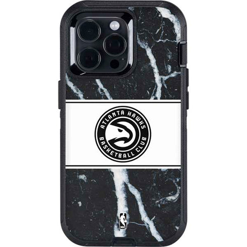 NBA Atlanta Hawks Marble Otterbox Defender iPhone Skin