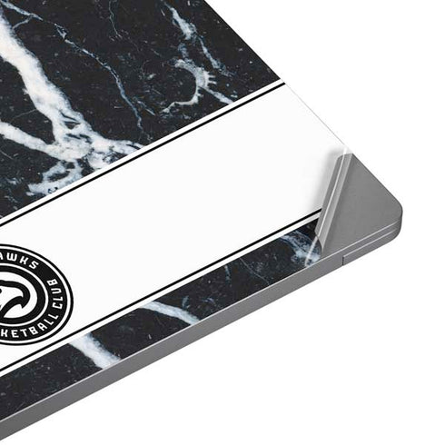 NBA Atlanta Hawks Marble Surface Laptop 4 15in Skin