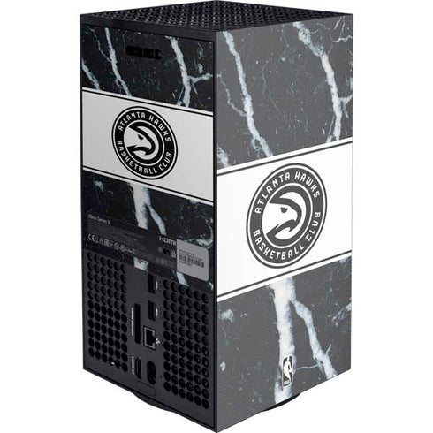 NBA Atlanta Hawks Marble Xbox Series X Console Skin