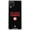 NBA Atlanta Hawks Standard - Black Galaxy A12 Clear Case