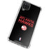 NBA Atlanta Hawks Standard - Black Galaxy A12 Clear Case