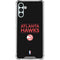 NBA Atlanta Hawks Standard - Black Galaxy A13 5G Clear Case