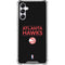 NBA Atlanta Hawks Standard - Black Galaxy A14 5G Clear Case