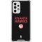 NBA Atlanta Hawks Standard - Black Galaxy A33 5G Clear Case