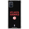 NBA Atlanta Hawks Standard - Black Galaxy A51 5G Clear Case
